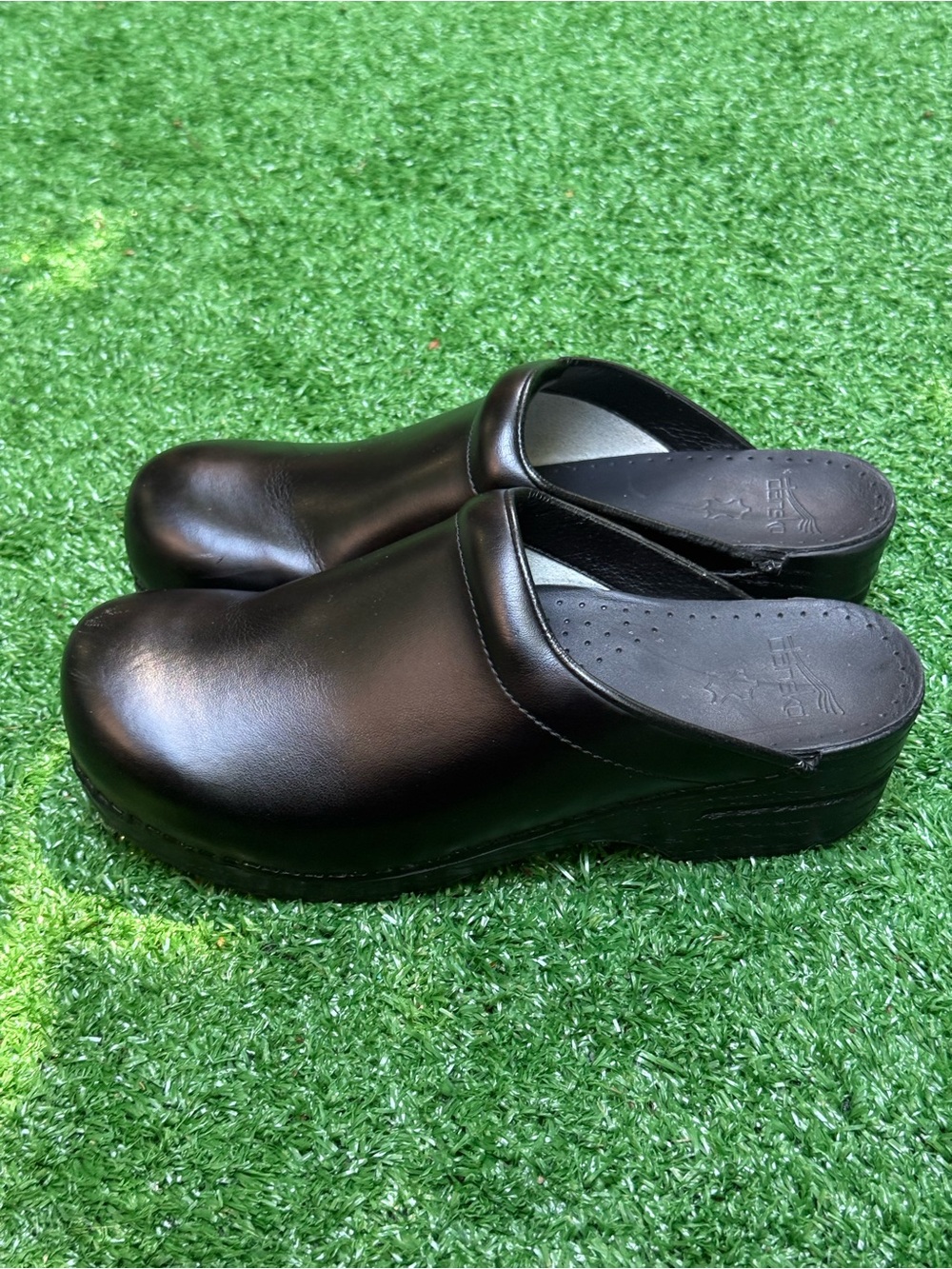 Dansko Sonja Women's Open Back Black Clogs Size 42 - Picture 7 of 15